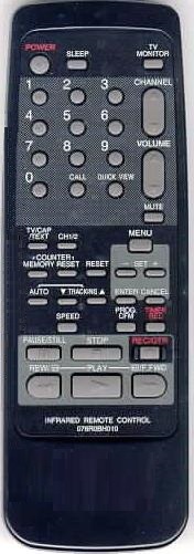 ORION-SANSUI-MEMOREX 076R0BH01A Remote Control - RemoteControls