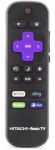 HITACHI 101018E0003 ROKU TV REMOTE CONTROL