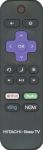 HITACHI 101018E0017 ROKU TV REMOTE CONTROL