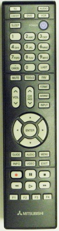 Brand New Original Mitsubishi 290P187A10 TV Remote Control Brand New Original Mitsubishi 290P187A10 TV Remote Control