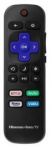 HISENSE 43R6107 ROKU TV 50R6107 55R6107 65R6107 REMOTE CONTROL HURCRUS21G