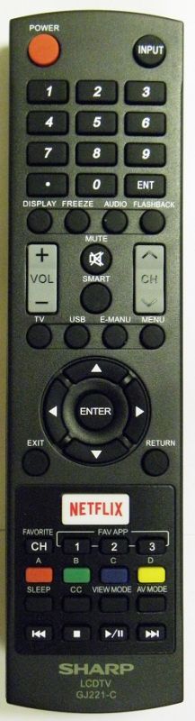 Telecomando GJ221-C Di Ricambio For Sharp TV - Foto 12