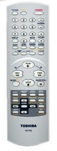 TOSHIBA AD301950 (WC-FN2) TV/DVD/VCR Remote Control