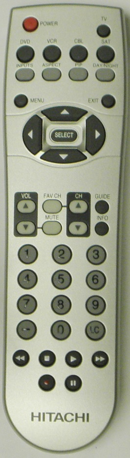 HITACHI CLU-4371UG2 TV Remote