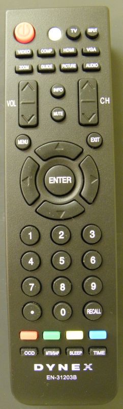 Remote for on sale dynex tv