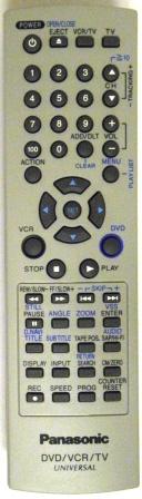 PANASONIC EUR7724KF0R Remote Control