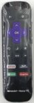 SHARP LC-RCRCA-17 ROKU TV Remote Control LC-58R6003U LC-60R6003U