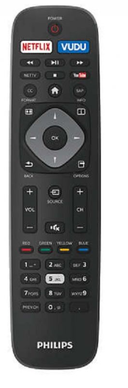 NH500UP Remote Control for Philips TV 65PFL5602/F7 43PFL5602/F7 50PFL5602/F7A 55PFL5602/F7A 55PFL5602/F7 65PFL6902/F7 55PFL5602 43PFL4902 NH503UP NH500U NH500UW 55PFL5402/F7 Remote 