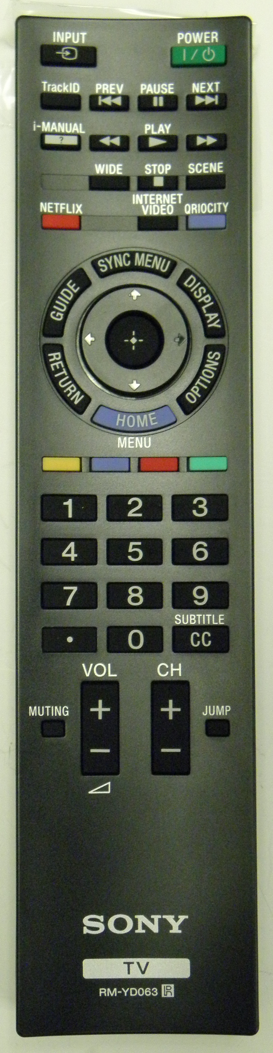SONY RM-YD063 Remote Control