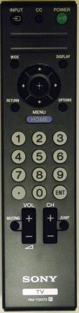 SONY RM-YD072 Remote Control