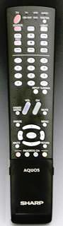 SHARP RRMCGA759WJSA - SHARP GA759WJSA Remote Control