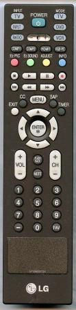 LG 6710900010X TV Remote